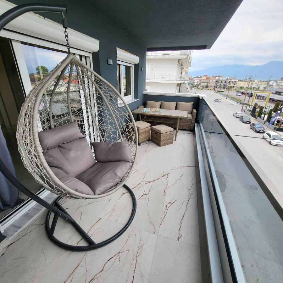 Luksuzni Apartman Harmonija Paralija Paralía Exterior foto