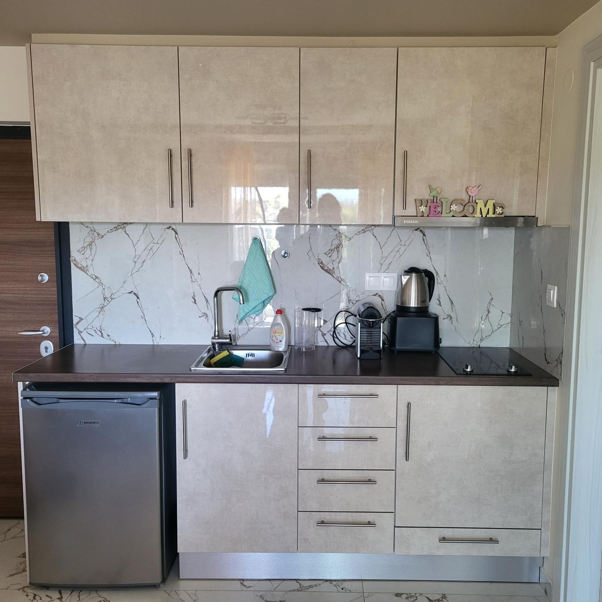Luksuzni Apartman Harmonija Paralija Paralía Exterior foto